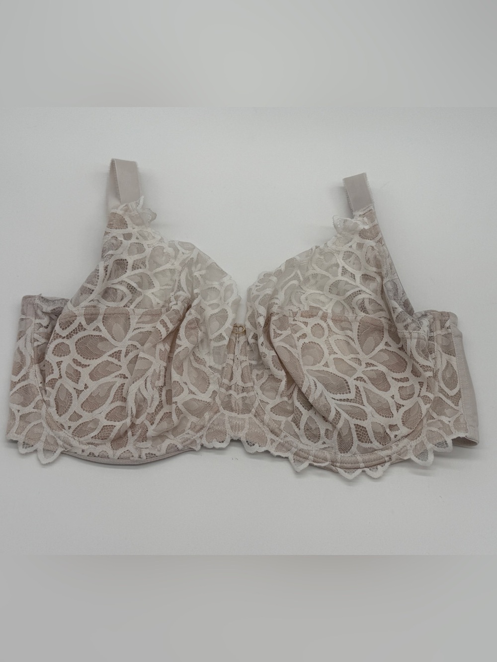 Panache Allure Lace Overlay Full Support Bra in Ivory 34L (US)/34HH (UK)